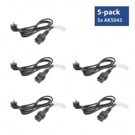 Act Netsnoer Cee Male Haaks C Iec Lock Zwart El S Pack