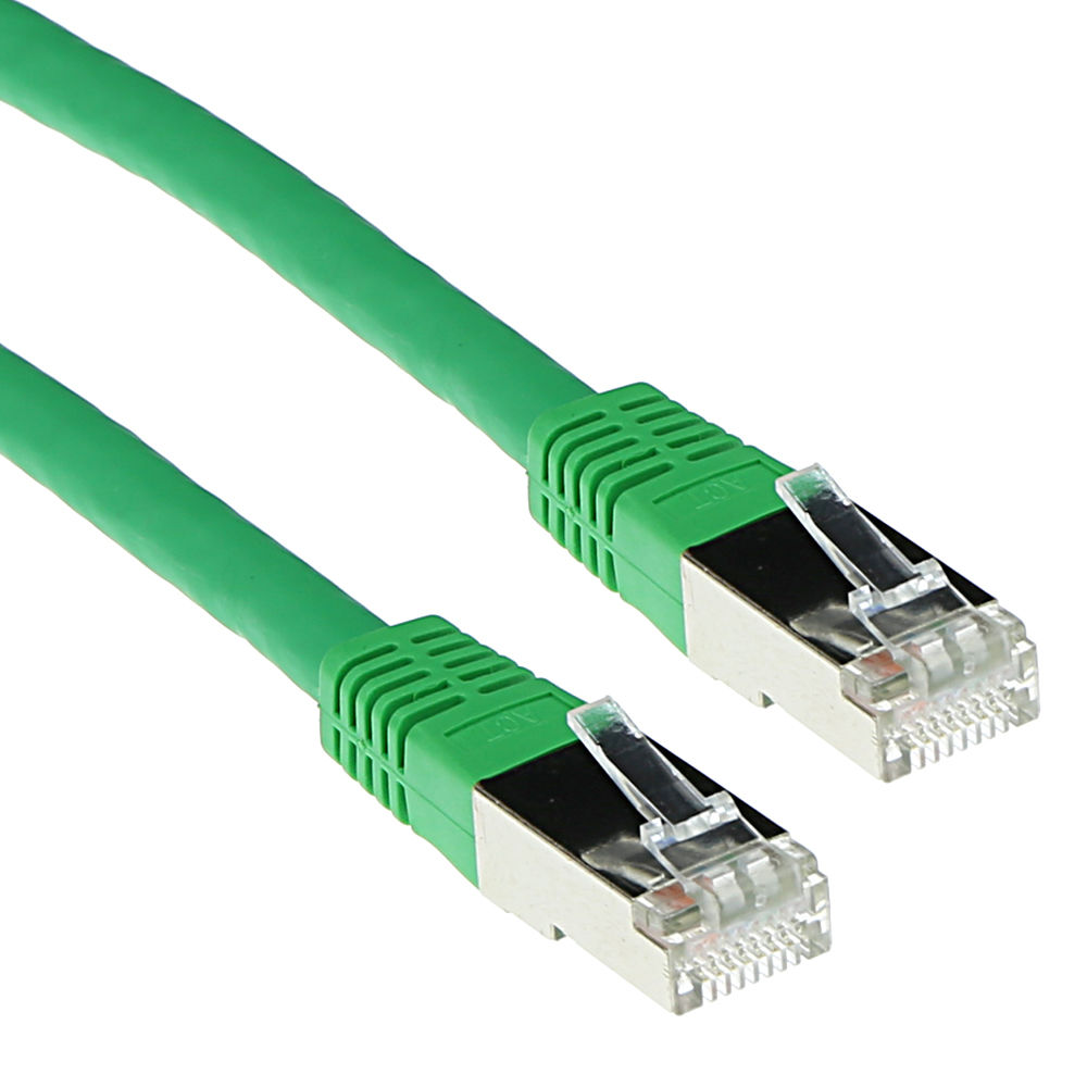 ACT IB7720 F/UTP CAT5E Patchkabel Groen - 20 meter