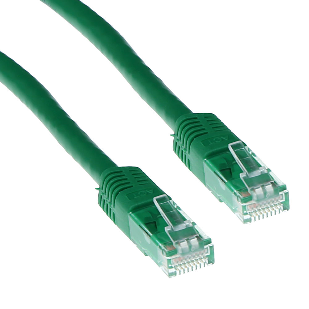 ACT IB8710 U/UTP CAT6 Patchkabel Groen - 10 meter