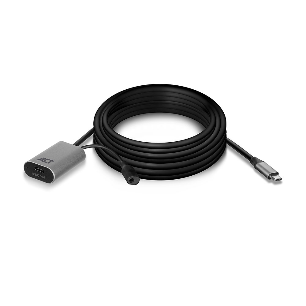 ACT AC7060 USB-C Verlengkabel inclusief Signaal Versterker - 5 meter