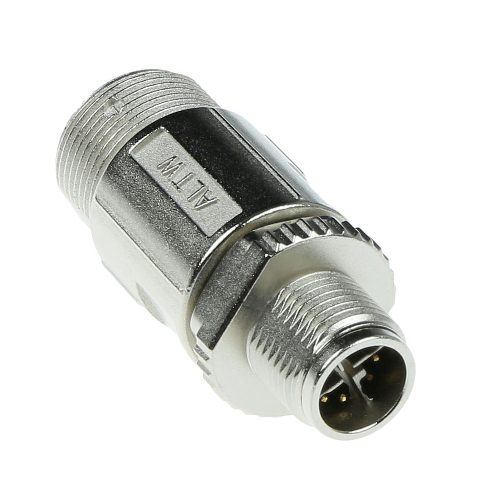 Amphenol MSXS-08BMMD-SL8001 M SERIES 8 polig connector male M12 X-coding FIELD INSTALLABLE male