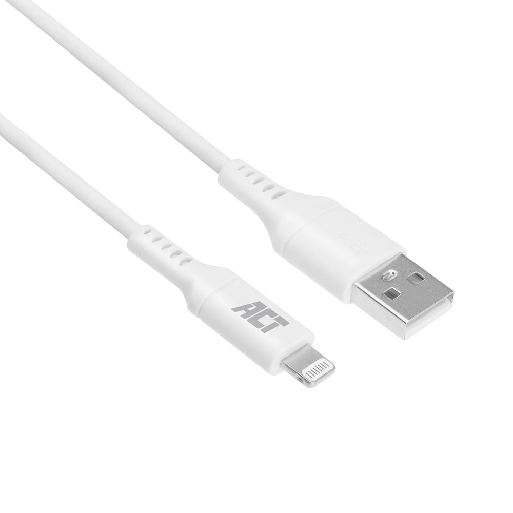 ACT AC3011 USB naar Lightning MFI Gecertificeerde Laad/Data Kabel - 1 meter