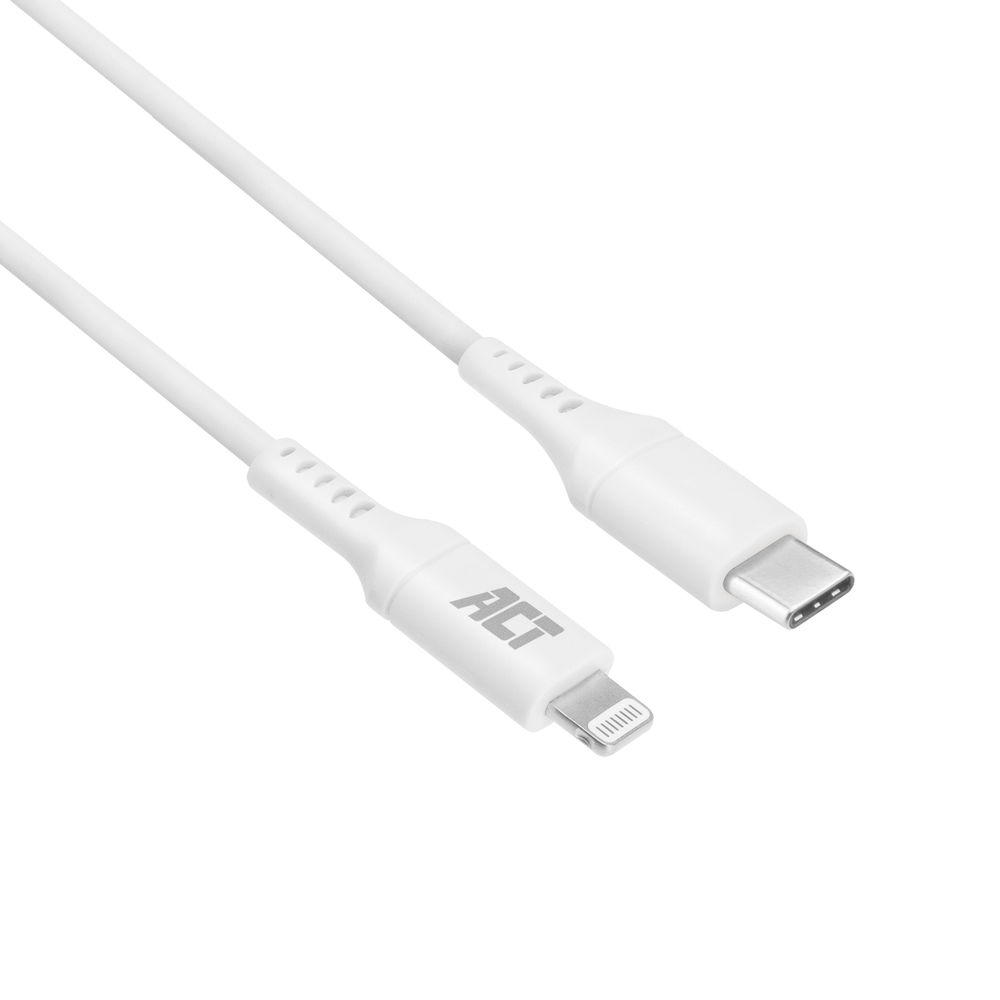 ACT AC3015 USB-C naar Lightning | Laad- en Datakabel | MFI gecertificeerd | 2 meter