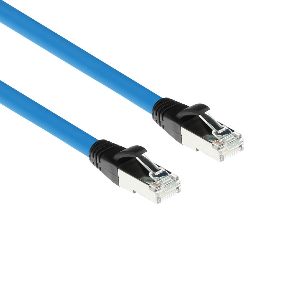 ACT SC4801 Industriële Profinet Kabel | RJ45 Male naar RJ45 Male | Superflex CAT6A SF/UTP TPE Kabel | Afgeschermd | IP67 | 30 cm